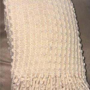 Altar'd State Cozy Cream  grunge Knit infinity Scarf